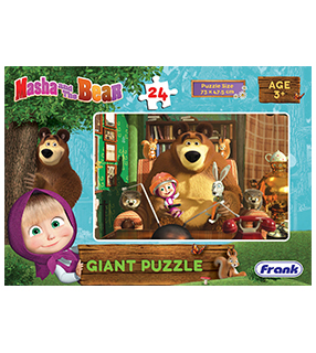 Masha and The Bear Giant Floor Puzzle